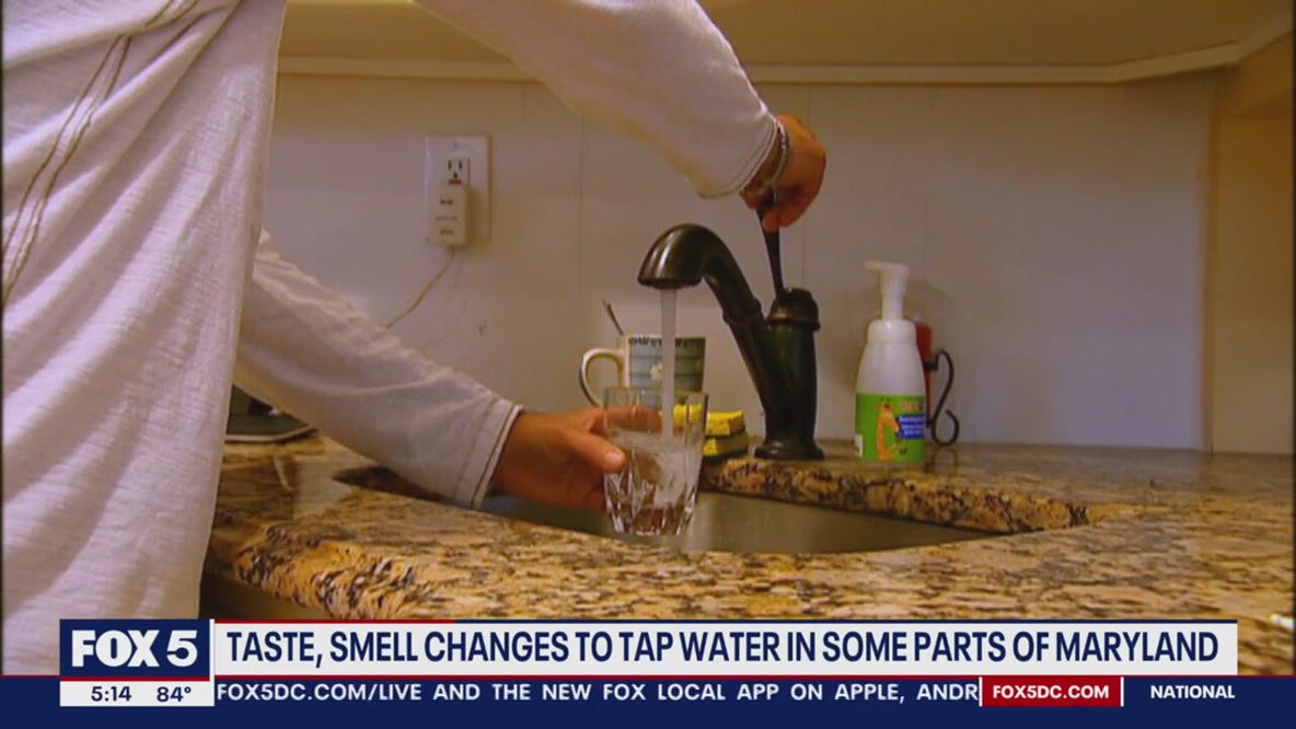 Tap water taste, odor changes affecting hundreds of thousands of Marylanders